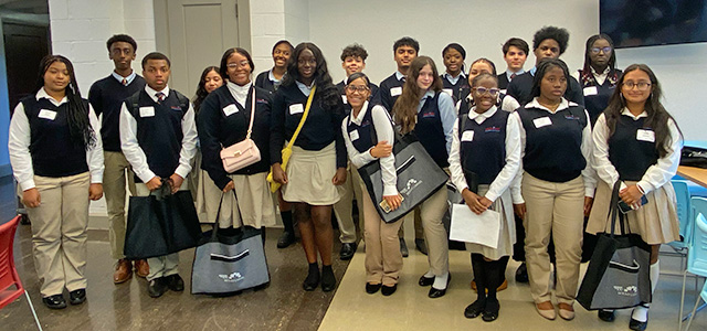 Cristo Rey students