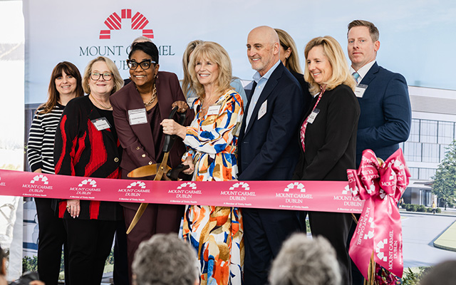 Mount Carmel Dublin ribbon-cutting