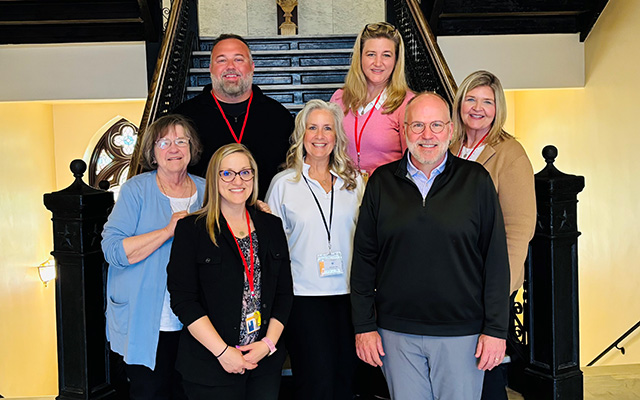 Pilgrimage re-connects current colleagues to spiritual beginnings