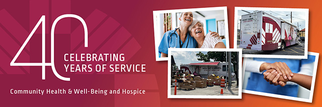 40 years of service to our communities